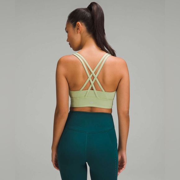 C - Lululemon Energy Longline Bra *Medium Support, B–D Cups
Edamame Green - Picture 1 of 6